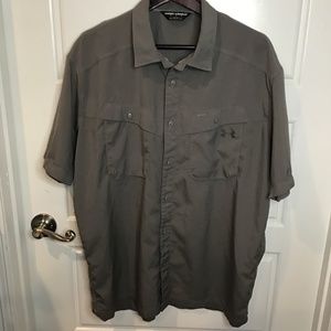 Under Armour Tide Chaser Fishing Shirt Sz L